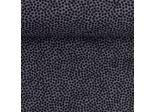 Baumwolle - Dotty dunkelgrau